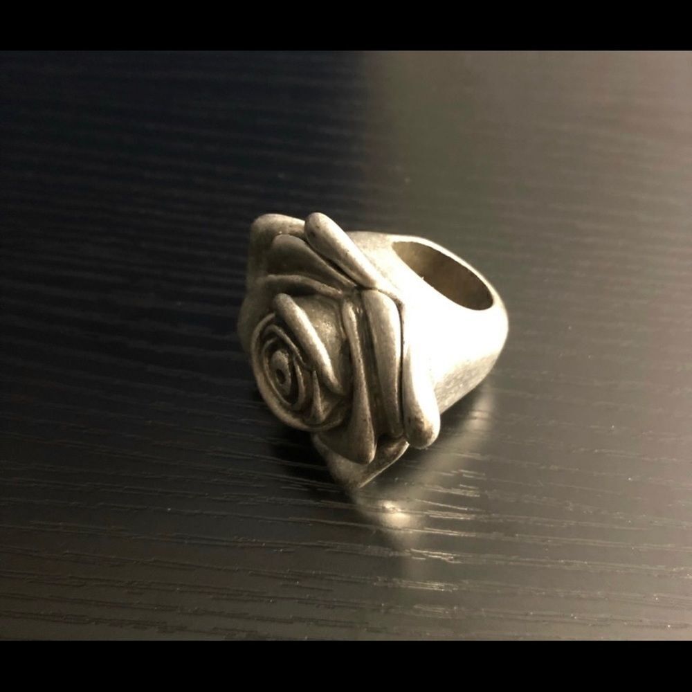 Rose Metal Ring, 6 - Picture 3 of 10